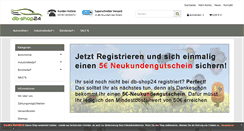 Desktop Screenshot of db-shop24.de