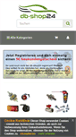 Mobile Screenshot of db-shop24.de